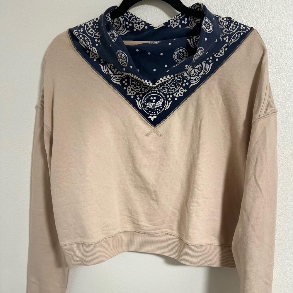 Free People bandana sweater